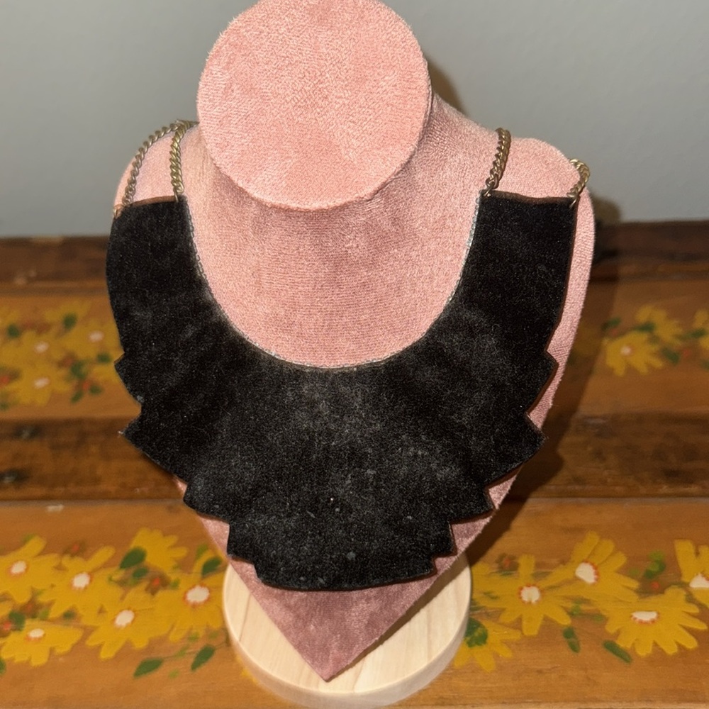 Multicolor Beaded Statement Necklace Boho - image 7